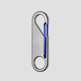 Spurcycle Titanium Key Clip - Blue