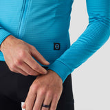Men's Grid Thermal Jersey - Azul