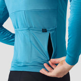 Men's Grid Thermal Jersey - Azul