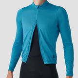 Men's Grid Thermal Jersey - Azul