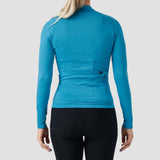 Women's Grid Thermal Jersey - Azul
