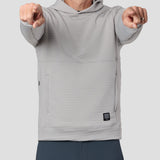 Men's Power Air Hooded Pullover - Fog