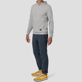 Men's Power Air Hooded Pullover - Fog
