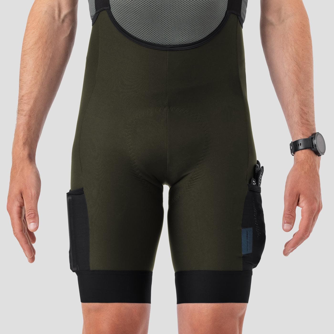 Men's Cargo Bib Short Olive – Ornot Online Store