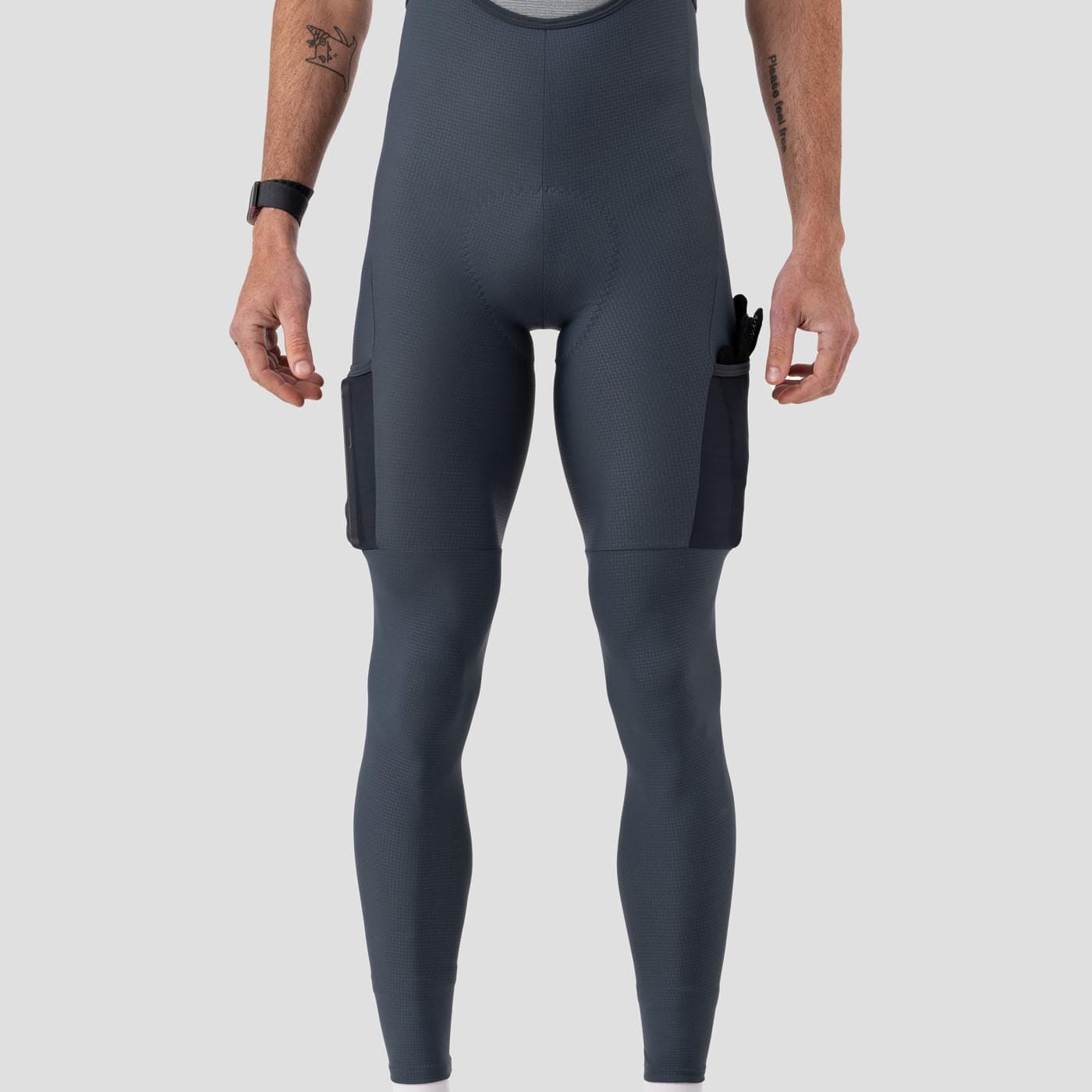 Men s Lightweight Cargo Bib Tight Stone Blue