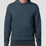 Men's Power Air Hooded Pullover - Stone Blue