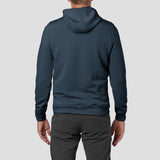 Men's Power Air Hooded Pullover - Stone Blue