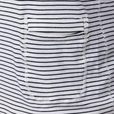 Men's Organic Riding Shirt - White Stripes