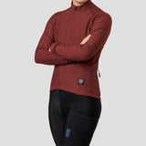 Women's Super Thermal Merino Jersey - Burgundy