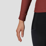 Women's Super Thermal Merino Jersey - Burgundy