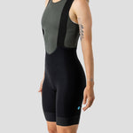 "Women's cycling bib shorts without pockets in Black — Not-Cargo by Ornot"