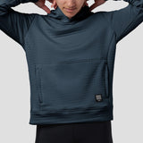 Women's Power Air Hooded Pullover - Stone Blue