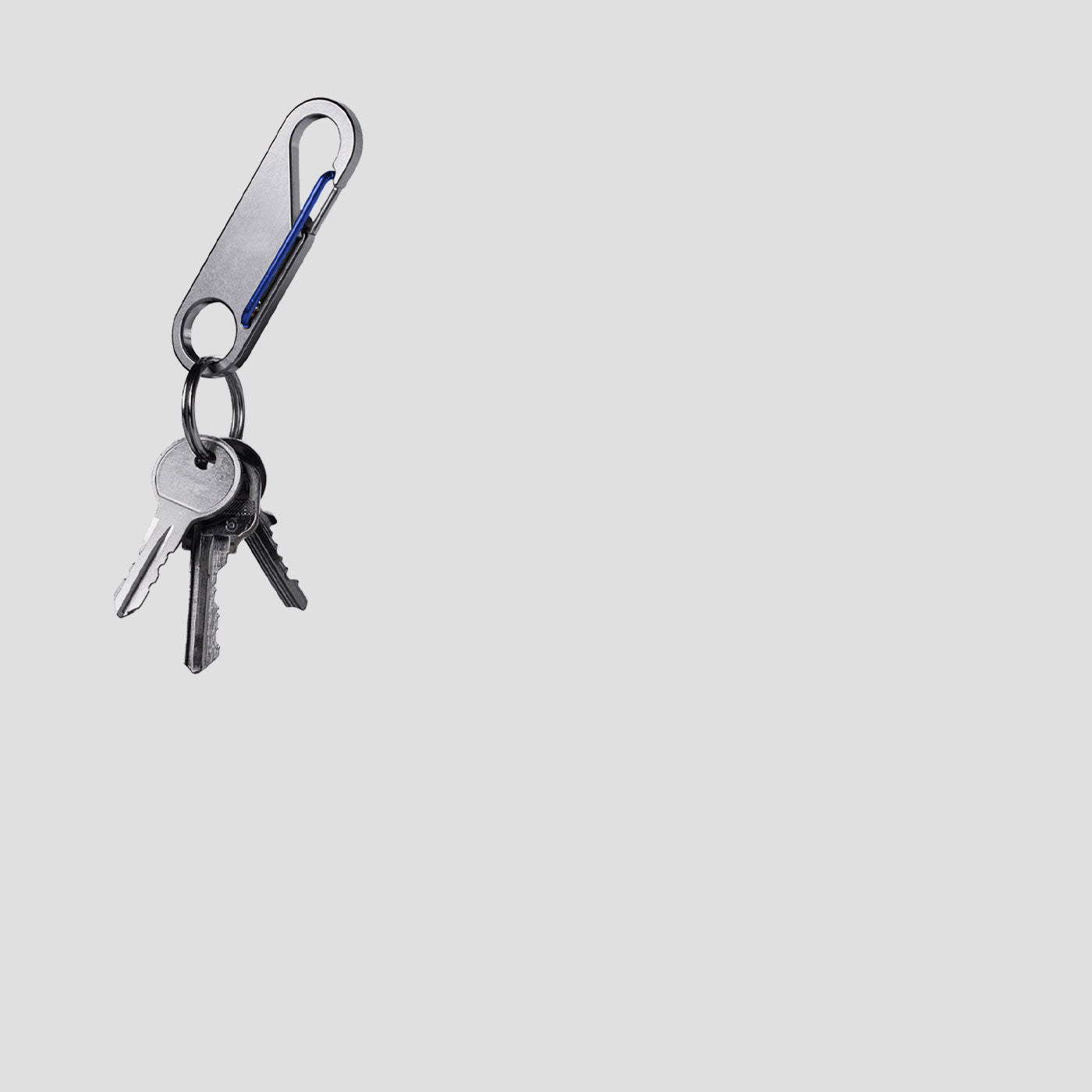 Titanium Key Clip
