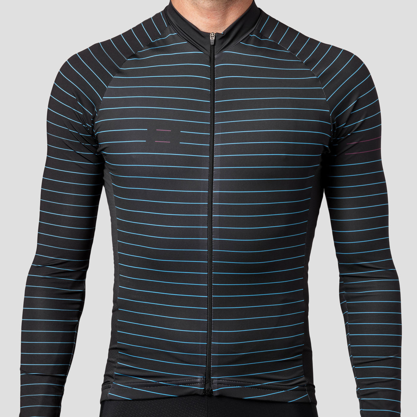 Men's Lightweight Long Sleeve Jersey - Blue Line