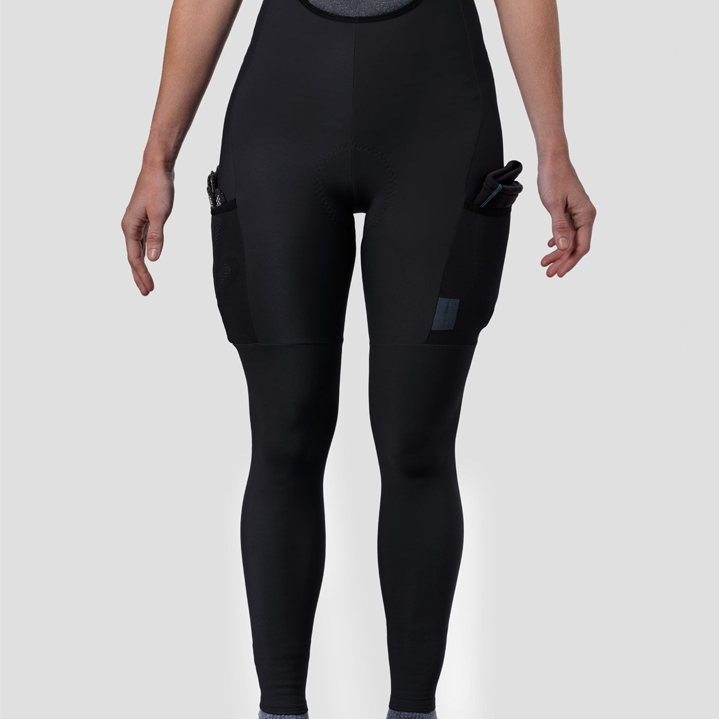 Cargo Adventure Bib Tight Black for Men