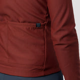 Men's Super Thermal Merino Jersey - Burgundy