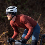 Men's Super Thermal Merino Jersey - Burgundy