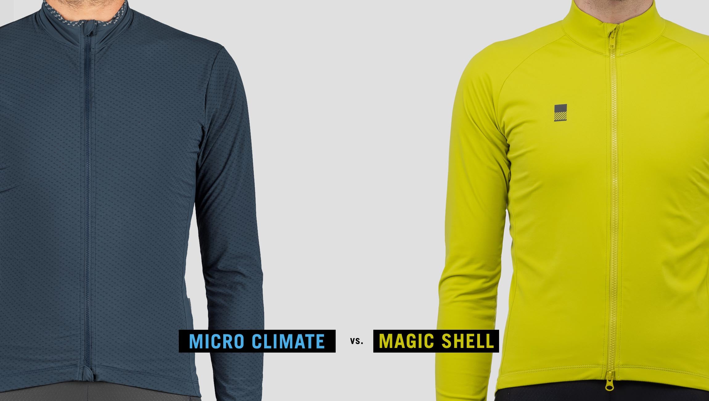 Differences between the Ornot Magic Shell and Micro Climate cycling jackets