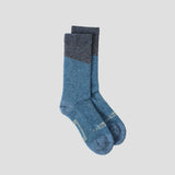 Winter Merino Bolt Sock - Sapphire
