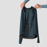 Women's Waffle Grid Thermal Jersey - Hella Blue