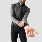 Men's Merino Grid Thermal Jersey - Charcoal