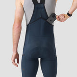 Men's Thermal Cargo Bib Tight - Midnight Blue