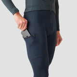 Men's Thermal Cargo Bib Tight - Midnight Blue