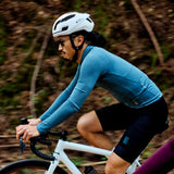 Men's Long Sleeve Micro Grid Jersey - Glacier Freeze