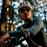 Men's Long Sleeve Micro Grid Jersey - Glacier Freeze