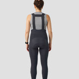 Women's Super Thermal Droptail Cargo Bib Tight - Black