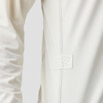 Side view of men's Oat UV Trail Shirt by Ornot, UPF 30 sun protection cycling top cut and sewn in California
