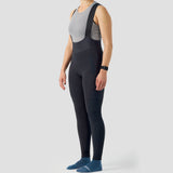 Women's Super Thermal Droptail Cargo Bib Tight - Black