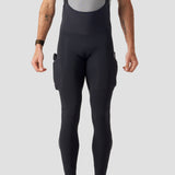 Men's Super Thermal Cargo Bib Tight - Obsidian