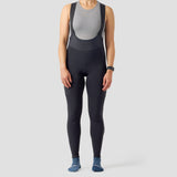Women's Super Thermal Droptail Cargo Bib Tight - Black