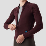 Men's Long Sleeve Micro Grid Jersey - Nightshady