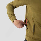 Men's Power Air Hooded Pullover - Mosswood (cosmetic blem)