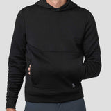 Men's Power Air Hooded Pullover - Black