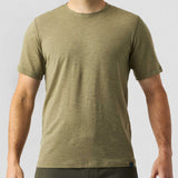 Men's Merino Riding Shirt - Olive