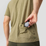 Men's Merino Riding Shirt - Olive