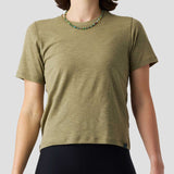 Women's Merino Riding Shirt - Olive