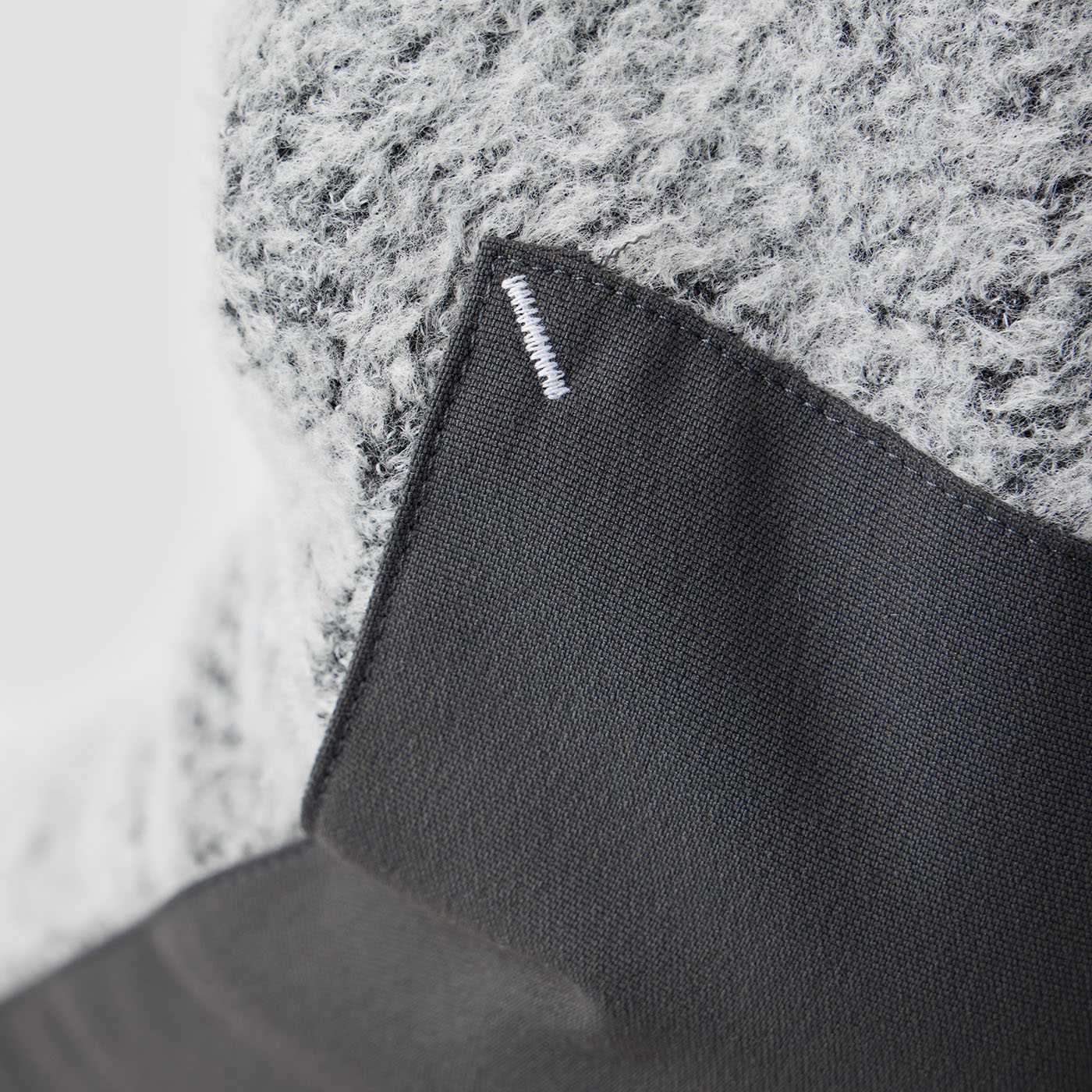 Women's Alpha Wool Pullover in Fog, Polartec Alpha with Wool cycling pullover made in the USA
