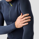 Men's Frost Thermal Jersey in Stone Blue, thermal jersey with reflective details