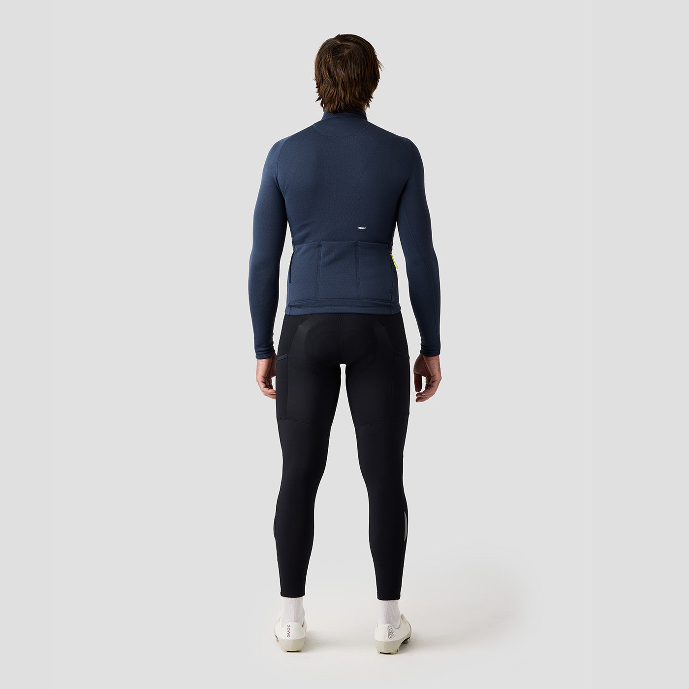 Men's Frost Thermal Jersey in Stone Blue, thermal jersey with lined rear pockets