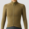 Women's Frost Thermal Jersey in Mosswood, long sleeve thermal cycling jersey