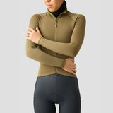 Women's Frost Thermal Jersey in Mosswood, long sleeve winter jersey by Ornot