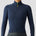 Women's Frost Thermal Jersey in Stone Blue, long sleeve thermal cycling jersey