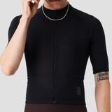 Men's Micro Grid Jersey - Black