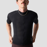 Men's Micro Grid Jersey - Black