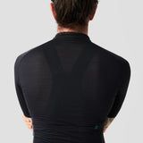 Men's Micro Grid Jersey - Black