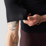 Men's Micro Grid Jersey - Black